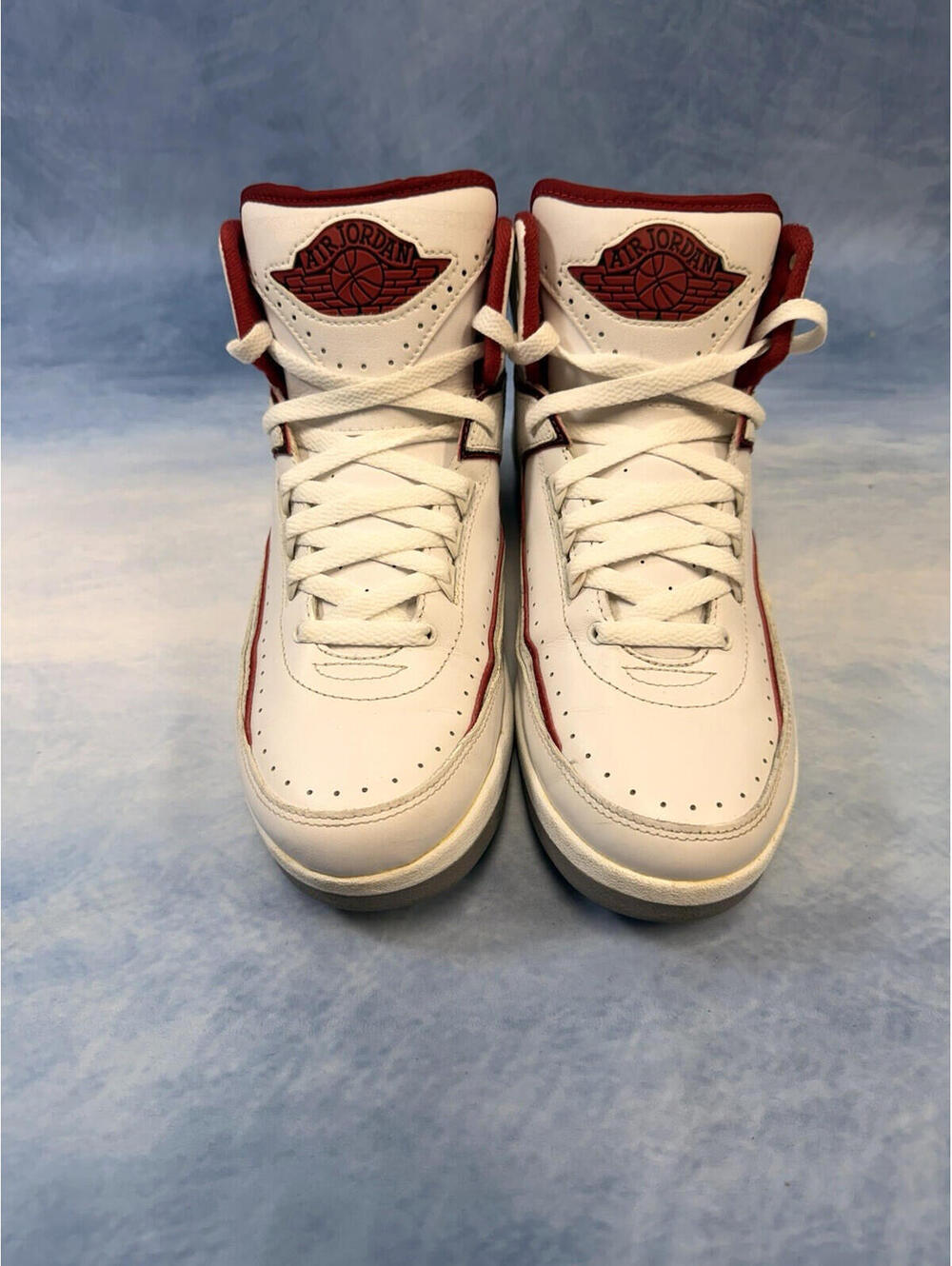 Nike Air Jordan 2 Retro Countdown Pack 2008 Men’s Size 8.5 308308-162 White red - Picture 4 of 16